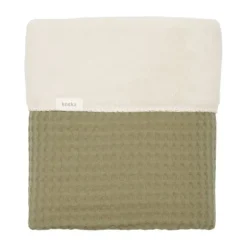 Koeka Ledikantdeken Cotton Fleece Wafel Amsterdam Sand