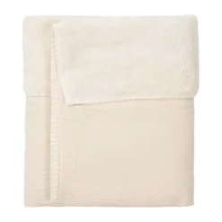 Koeka Ledikantdeken Teddy Faro Sage 100 x 150 cm