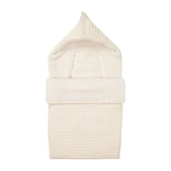 Koeka Voetenzak 0+ 3/5 Punts Wafel/Teddy Oslo - Natural