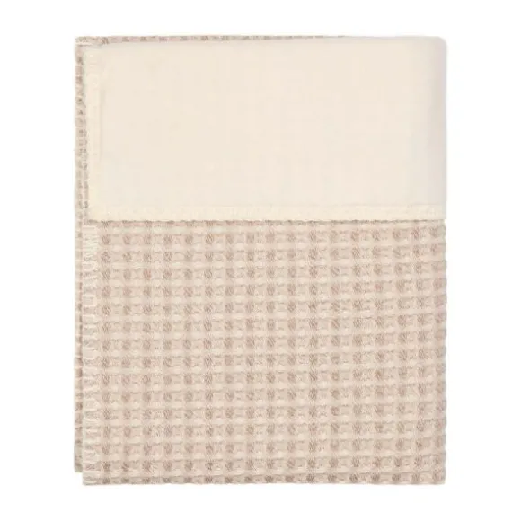 Koeka Wiegdeken - Cotton Fleece Wafel Amsterdam – Crumble