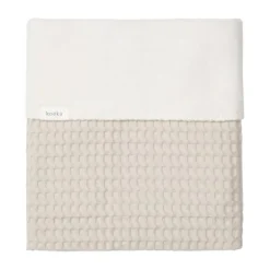 Koeka Wiegdeken Cotton Fleece Wafel Amsterdam Sand