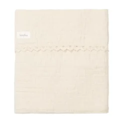 Koeka Wiegdeken Lace Elba Natural 75 x 100 cm