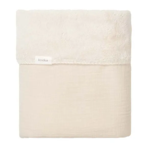 Koeka Wiegdeken Teddy Faro Caffe 75 x 100 cm