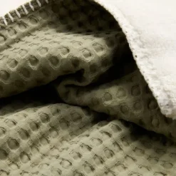 Koeka Wiegdeken Wafel/Teddy Oslo Sand/Pebble