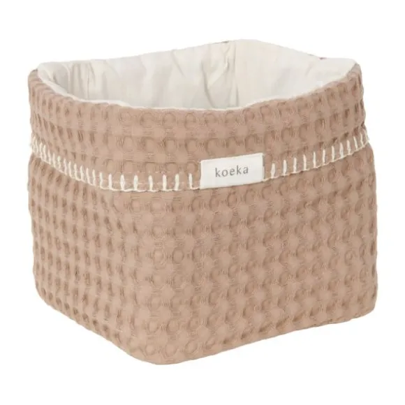 Koeka Wiegdeken Wafel/Teddy Oslo Sand/Pebble