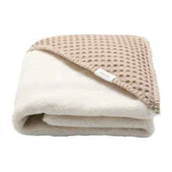 Koeka Wikkeldeken Teddy Waffle Natural