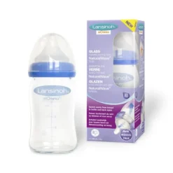 Lansinoh Fles Glas Natural Wave 160ml