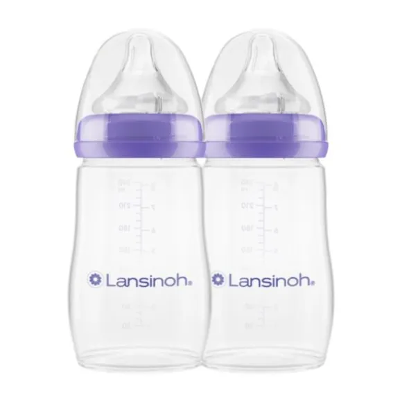 Lansinoh Fles Met Natural Wave Speen 240 ml (2 stuks)