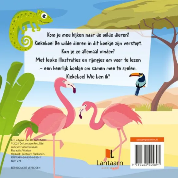 Lantaarn Mijn Kiekeboek - Wilde Dieren