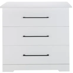 Ledikant 60 x 120 - Commode 3 Laden - Hanglegkast Jewel