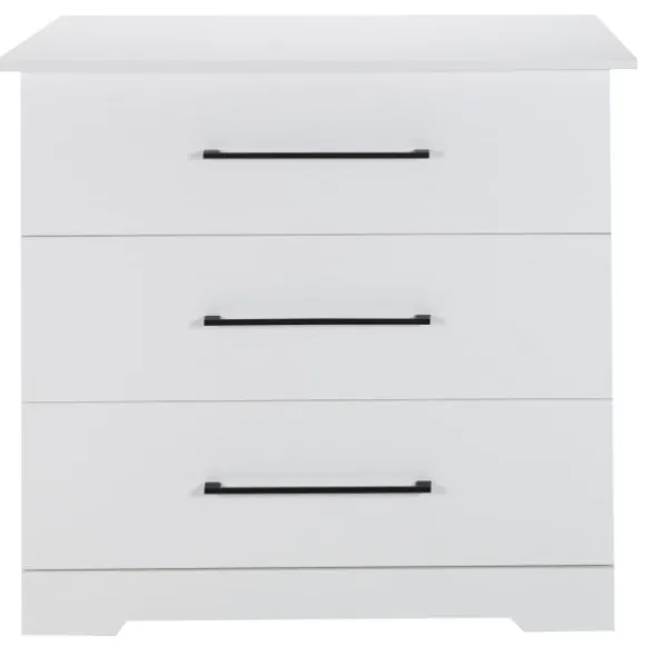 Ledikant 60 x 120 - Commode 3 Laden - Hanglegkast Jewel