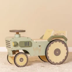 Little Dutch Houten 4-Wieler Tractor Little Farm FSC