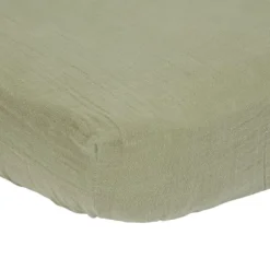 Little Dutch Juniorhoeslaken Hydrofiel Soft White 70 x 140/150 cm