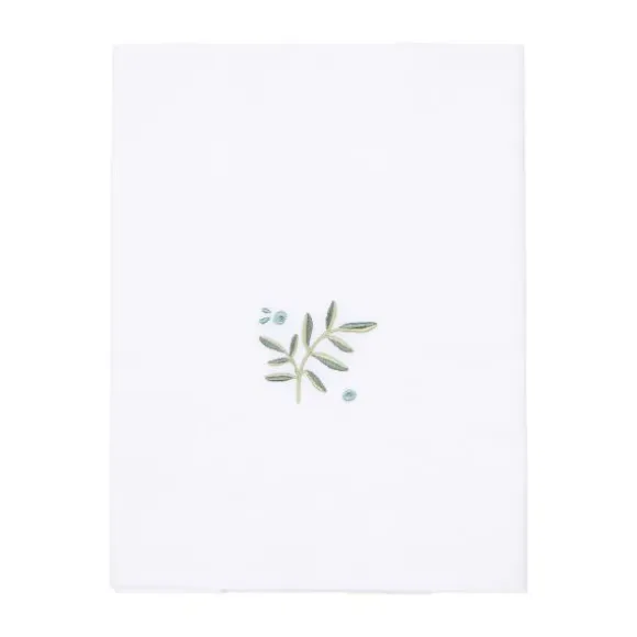 Little Dutch Ledikantlaken Blueberry Leaves 110 x 140 cm