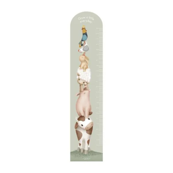 Little Dutch Muursticker Groeimeter Little Farm