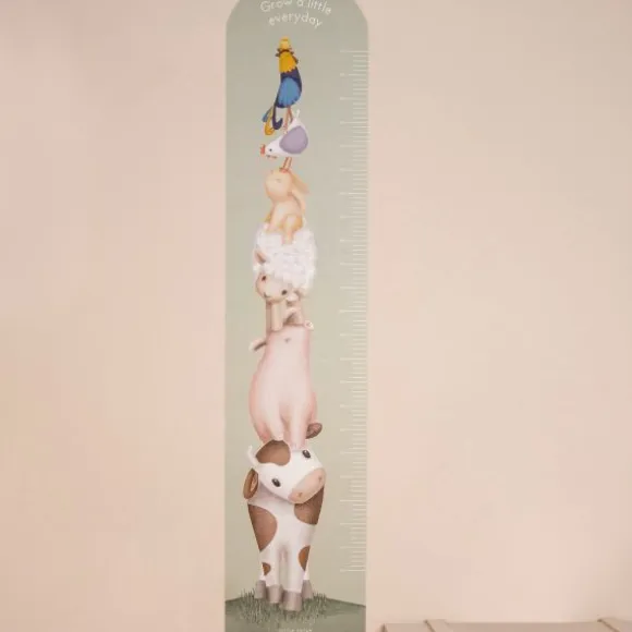 Little Dutch Muursticker Groeimeter Little Farm