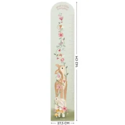Little Dutch Muursticker Groeimeter Fairy Garden 27,5 x 142 cm