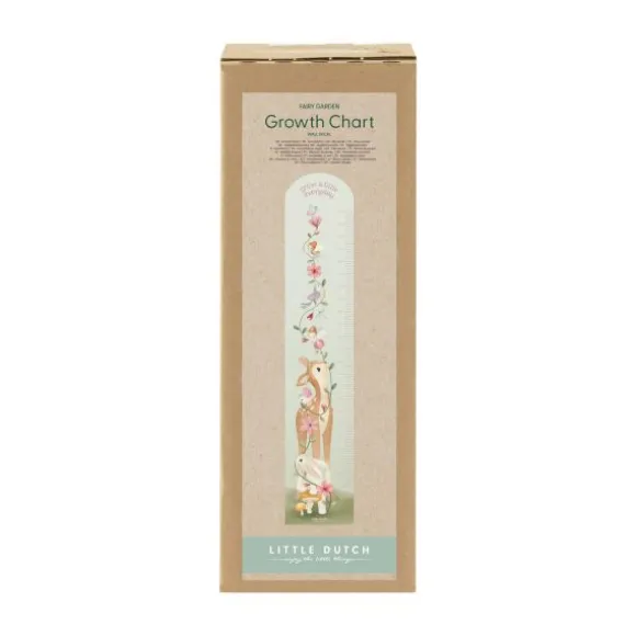 Little Dutch Muursticker Groeimeter Fairy Garden 27,5 x 142 cm