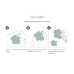 Little Dutch Muurstickers Sweet Dreams 40 x 30,5 cm