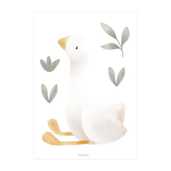 Little Dutch Muurstickers - Little Goose - 3 vellen