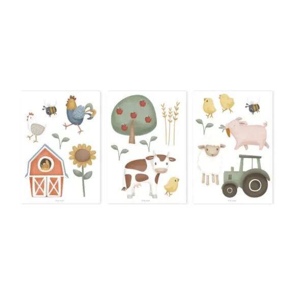Little Dutch Muurstickers Little Farm