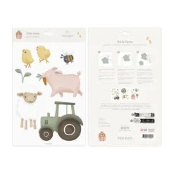 Little Dutch Muurstickers Little Farm