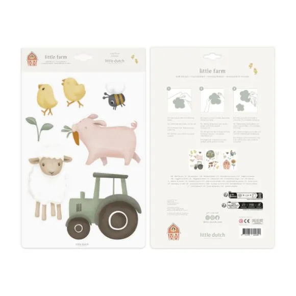 Little Dutch Muurstickers Little Farm