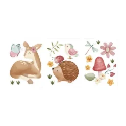Little Dutch Muurstickers Fairy Garden - 3x A4 Size Sheets