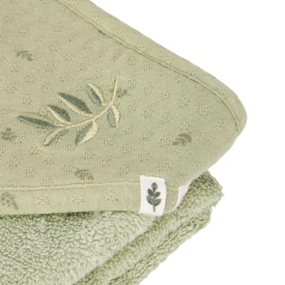 Little Dutch Pure Badcape - 75 x 75 cm - Sage