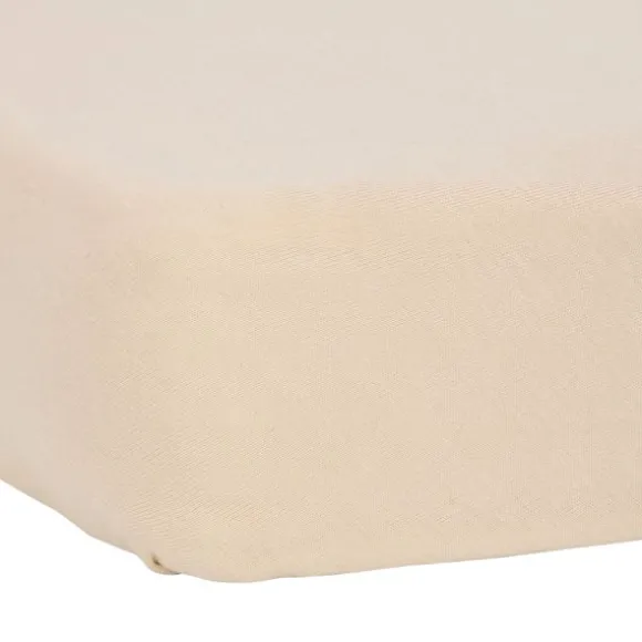 Little Dutch Pure Hoeslaken - 70x140/150 cm - Soft Beige