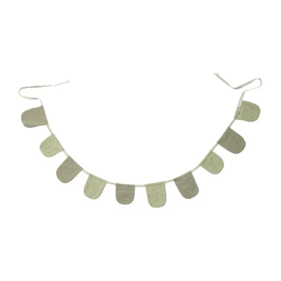 Little Dutch Pure Slinger Met Vlaggetjes - Soft Beige