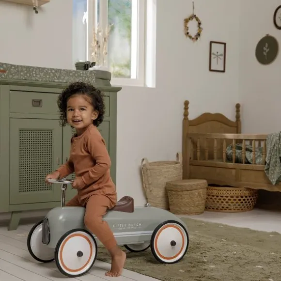 Little Dutch Retro Loopauto Olive