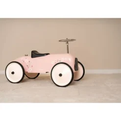 Little Dutch Retro Loopauto - Roze