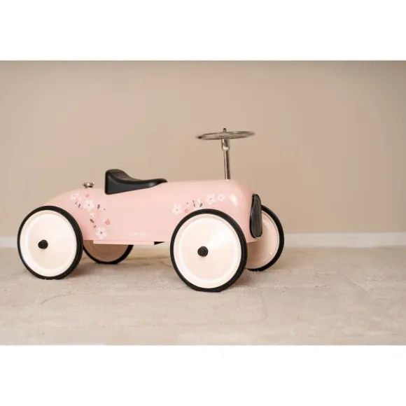 Little Dutch Retro Loopauto - Roze
