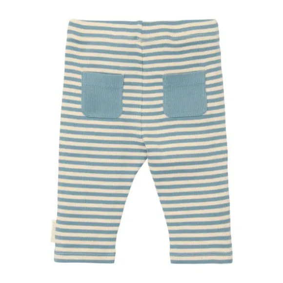 Little Dutch Stripe Broekje - Maat 50 - Stone Blue