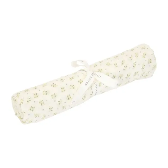 Little Dutch Swaddle Doek Hydrofiel Blueberry Leaves 120 x 120 cm
