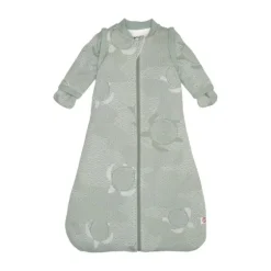Lodger Slaapzak Hopper Met Afristbare Mouwen - Maat 86/98 - Matcha Blue Fogg