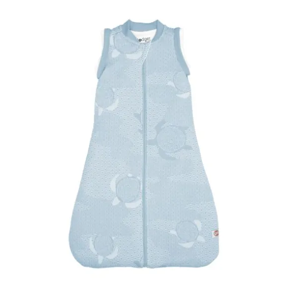 Lodger Slaapzak Hopper Met Afristbare Mouwen - Maat 86/98 - Matcha Blue Fogg