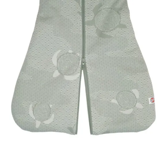 Lodger Slaapzak Hopper Met Afristbare Mouwen - Maat 86/98 - Matcha Blue Fogg