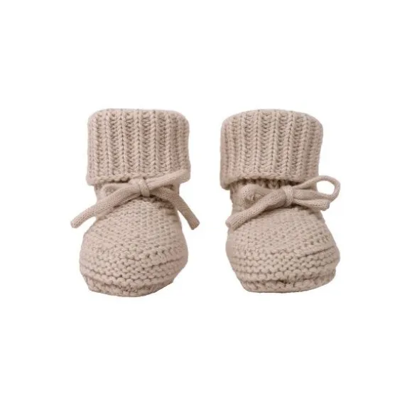 Lodger Slipper Knit Birch 0-6mnd 0-6 maanden