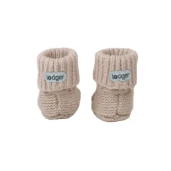 Lodger Slipper Knit Birch 0-6mnd 0-6 maanden