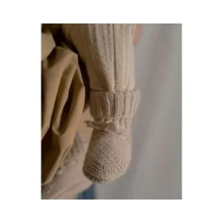 Lodger Slipper Knit Birch 0-6mnd 0-6 maanden