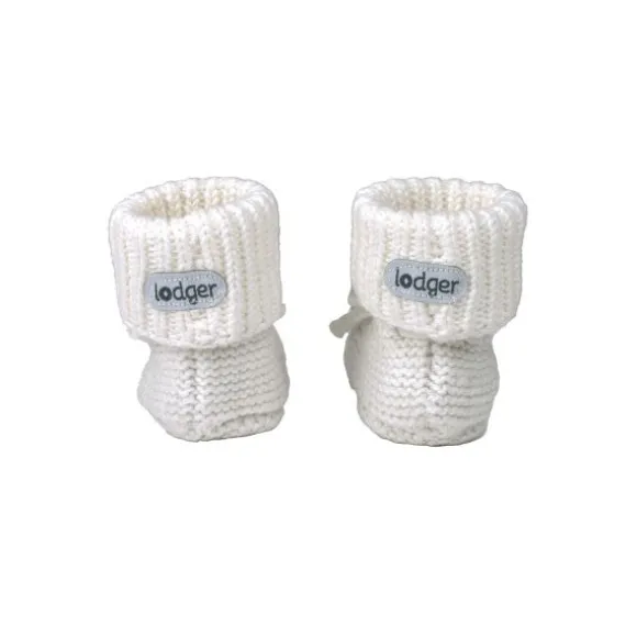 Lodger Slipper Knit Cloud Dancer 0-6mnd 0-6 maanden