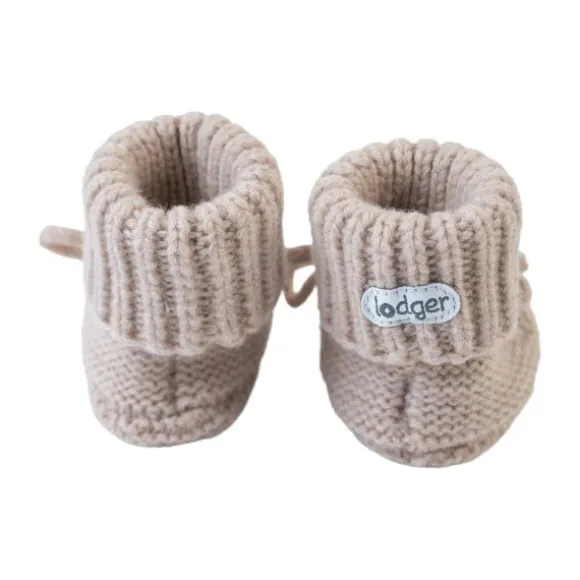 Lodger Slipper Merino Wool Beige 0-6mnd