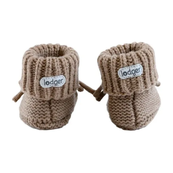 Lodger Slofjes Merino Wool Buffalo 6-12M