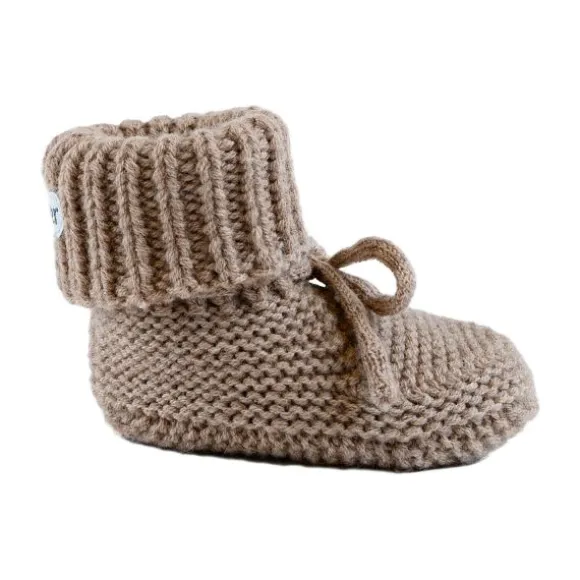 Lodger Slofjes Merino Wool Buffalo 6-12M