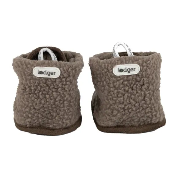 Lodger Slofjes Teddy Fleece Buffalo 0-3M