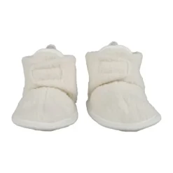 Lodger Slofjes Teddy Fleece Cloud Dancer 0-3M