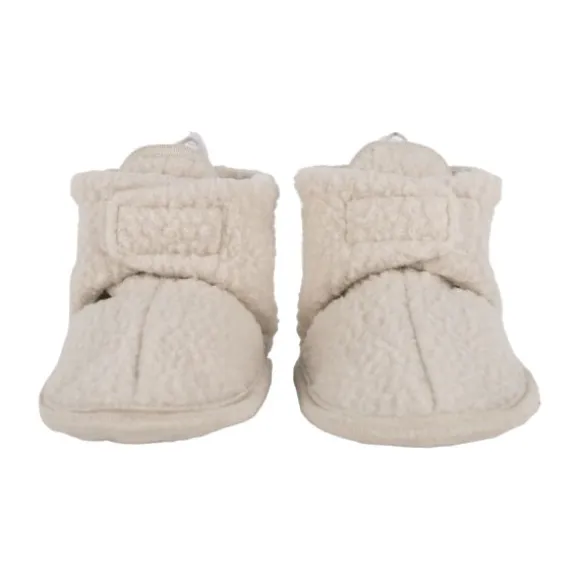Lodger Slofjes Teddy Fleece Birch 0-3M