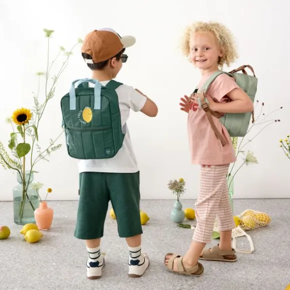 Lässig Little Gang Mini Backpack Square - Dark Green
